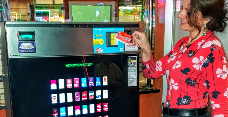Gratis Zigaretten Am Automaten Mit Code Vending- und Zigarettenautomaten mit kontaktlos-Terminals ausgestattet