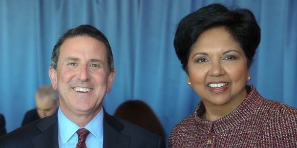 Brian Cornell of Target and Indra K. Nooyi of PepsiCo...