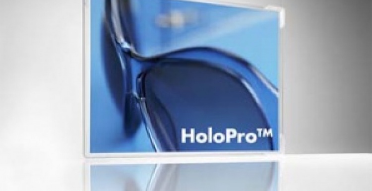 Photo: HoloPro™ – the transparent holographic projection screen...