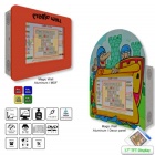 Thumbnail-Photo: Magic Wall game machine offers games and children’s cinema...