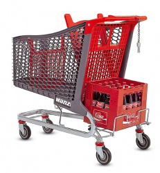 Plastic shopping trolley Tango