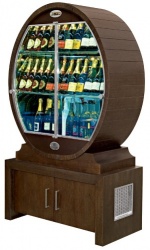 BARRIQUE - Refrigerated and ventilated wine show-case...