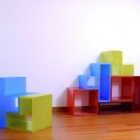 Photo: PD3 - Line of objects, lights and furniture
