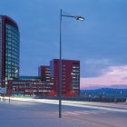 Photo: Profile establishing light for a new start after ore and steel...