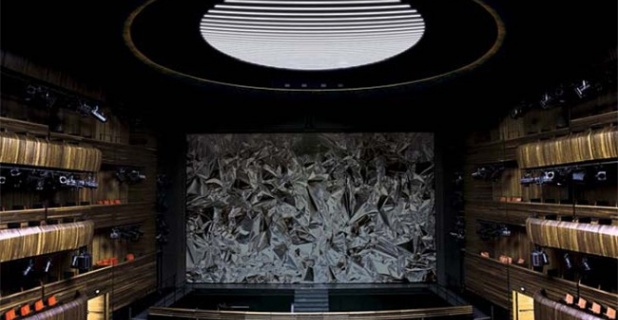 Masterpiece made out of concrete, marble and glas: the new National Opera in...