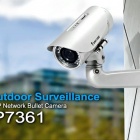 Thumbnail-Photo: Outdoor 2-megapixel Day & Night Network Bullet Camera IP7361...