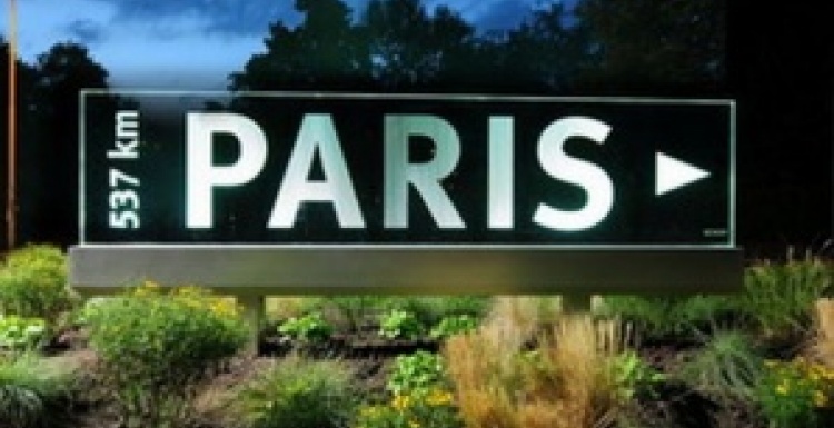 Photo: 537 km to Paris