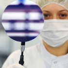 Photo: Success in research: First gallium-nitride LED chips on silicon in pilot...