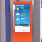 Photo: New digital signage solution for Volksbank Ebingen...