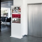 Photo: Touch-screen pillar 2.0: a mobile network powered by netvico...