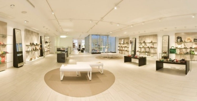 Photo: The shoe salon in the health resort of Merano...