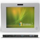 Thumbnail-Photo: Fanless super slim-line industrial panel PC with touch screen...