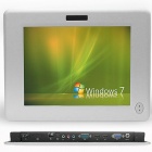 Photo: Fanless super slim-line industrial panel PC with touch screen...