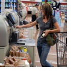 Photo: IP video surveillance secures self checkouts...