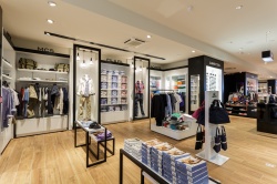 The individual product shelves are illuminated with a narrower beam with the...