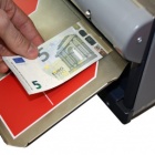 Photo: Great news for cash users – the new € 5 banknote is released today...
