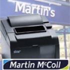 Photo: Martin McColl selects Star TSP100 futurePRNT printers for UK stores...