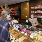 Photo: Checkout-scale systems for the finest Swiss chocolate...