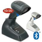 Photo: QuickScan QBT2400 and QM2400 entry level cordless 2D area imagers...