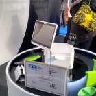 Photo: Eye on innovation: Unique Secure introduces a worlds first at RBTE 2015...