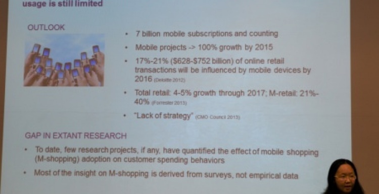 Photo: The impact of mobile technology on purchasing patterns...