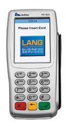 Solutions like the VX 820 from VeriFone include integrated NFC/contactless...