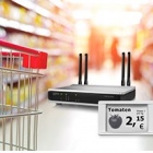 Photo: Electronic Shelf Labeling – wireless price updates via radio...