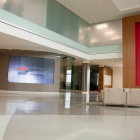 Thumbnail-Photo: eyevis video wall welcomes visitors at Bell Helicopters...