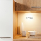 Photo: Individual light scenes created by regulation of the colour temperature...
