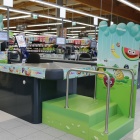 Photo: What shop design can look like: Merkur supermarket in Krems, Austria...