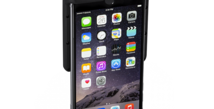 Photo: Infinite Peripherals introduces Infinea Tab M for iPhone 6 Plus...