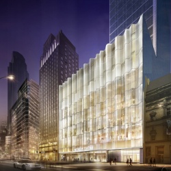 Photo: New York: Footprint and exterior design of first Nordstrom store...