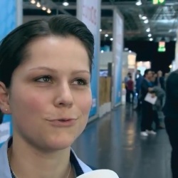 Photo: Visitor delighted by exciting new products and solutions...