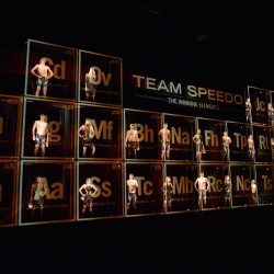 Photo: Holo-Gauze creates augmented reality installation for Team Speedo launch...