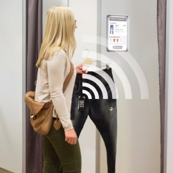 Photo: Digital fitting room application for fashion retailers...