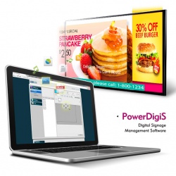 Photo: Software for a broad spectrum of digital signage applications...