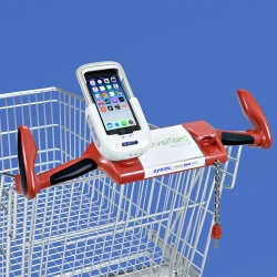 Photo: The little something extra for shopping carts...