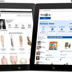 Photo: Salesfloor Storefront for stores brings online service and...