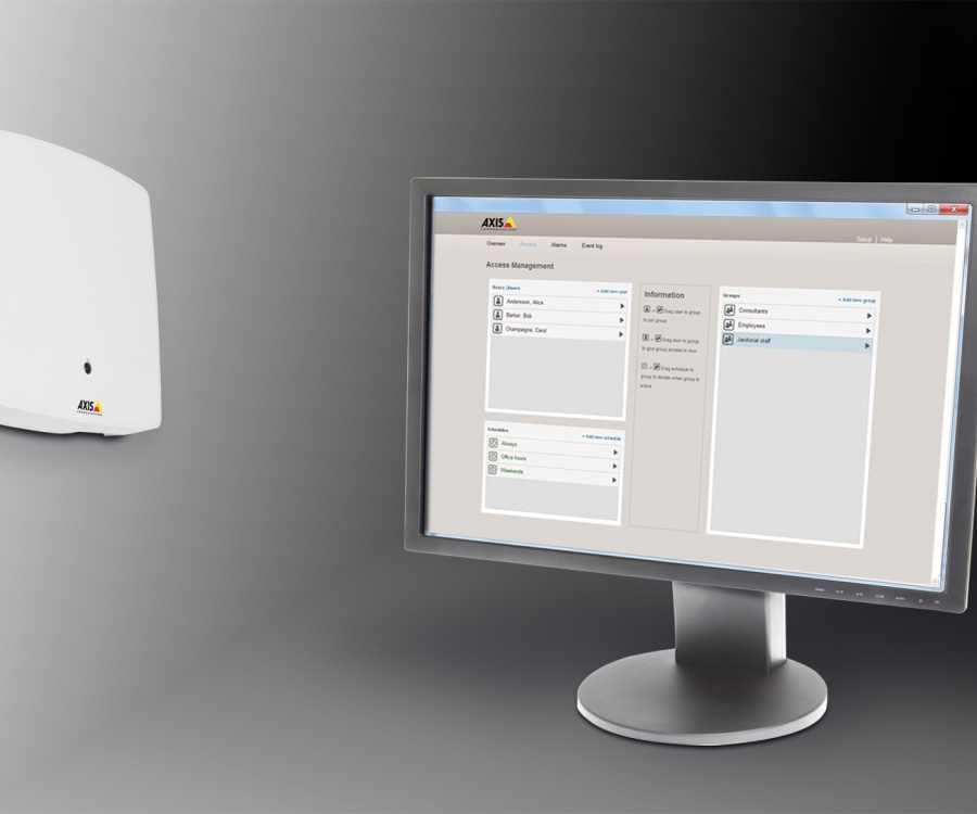 Photo: Experience SimonsVoss SmartIntego wireless lock and access control...