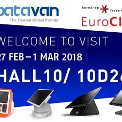 Thumbnail-Photo: Explore DataVan’s latest revolutionary retail solutions at EuroCIS 2018...