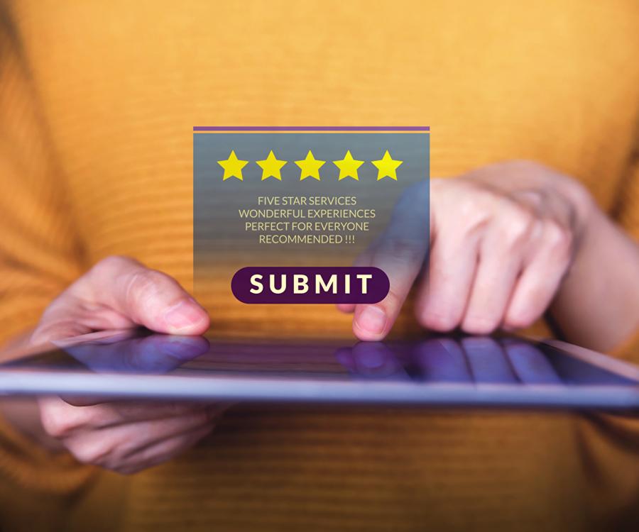 Photo: 91% of SMBs think customer reviews are critical...