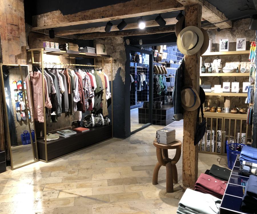 Photo: What shop design can look like: the Blaw men concept store in Barcelona...