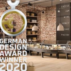Thumbnail-Photo: Epta on the podium of the German Design Awards 2020...