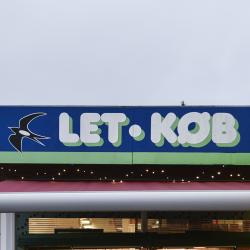 Thumbnail-Photo: Let-Køb introduces new technology to save time...