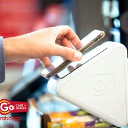 Thumbnail-Photo: Checkout-free service at Giant Eagle’s GetGo Café+Market store...