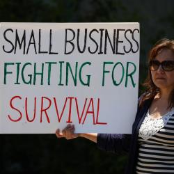 Thumbnail-Photo: COVID-19 lockdowns kill small businesses