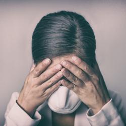 Thumbnail-Photo: Psychological stress in the workplace during the Corona Pandemic...