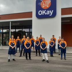 Thumbnail-Photo: OKay opens new sustainable local supermarket in Waasmunster...