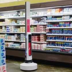 Thumbnail-Photo: Tally the robot: Schnuck Markets deploys intelligent robots chainwide...