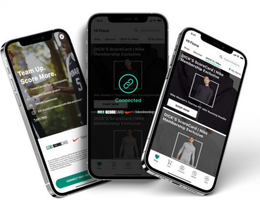 Photo: DICKS Sporting Goods and NIKE create connected partnership...